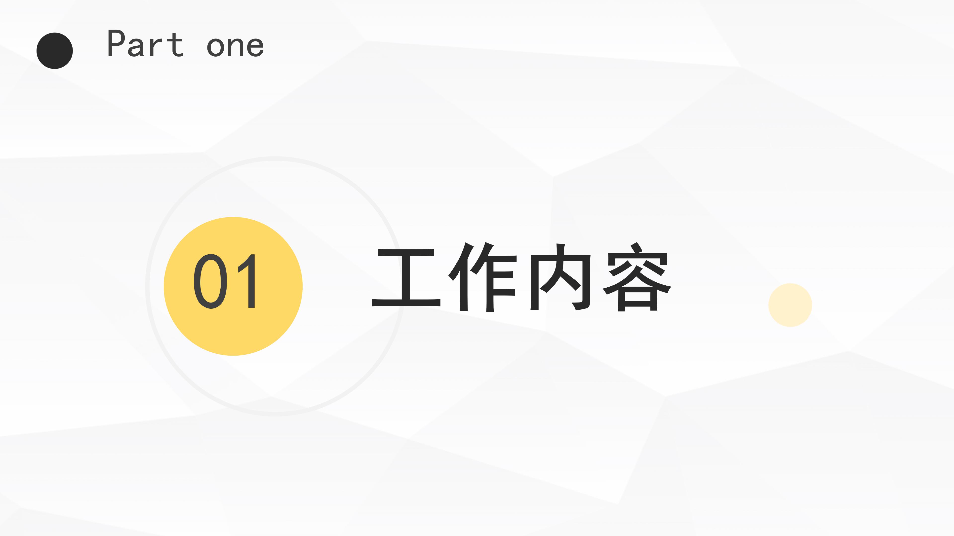 部门安全作业汇报ppt模板