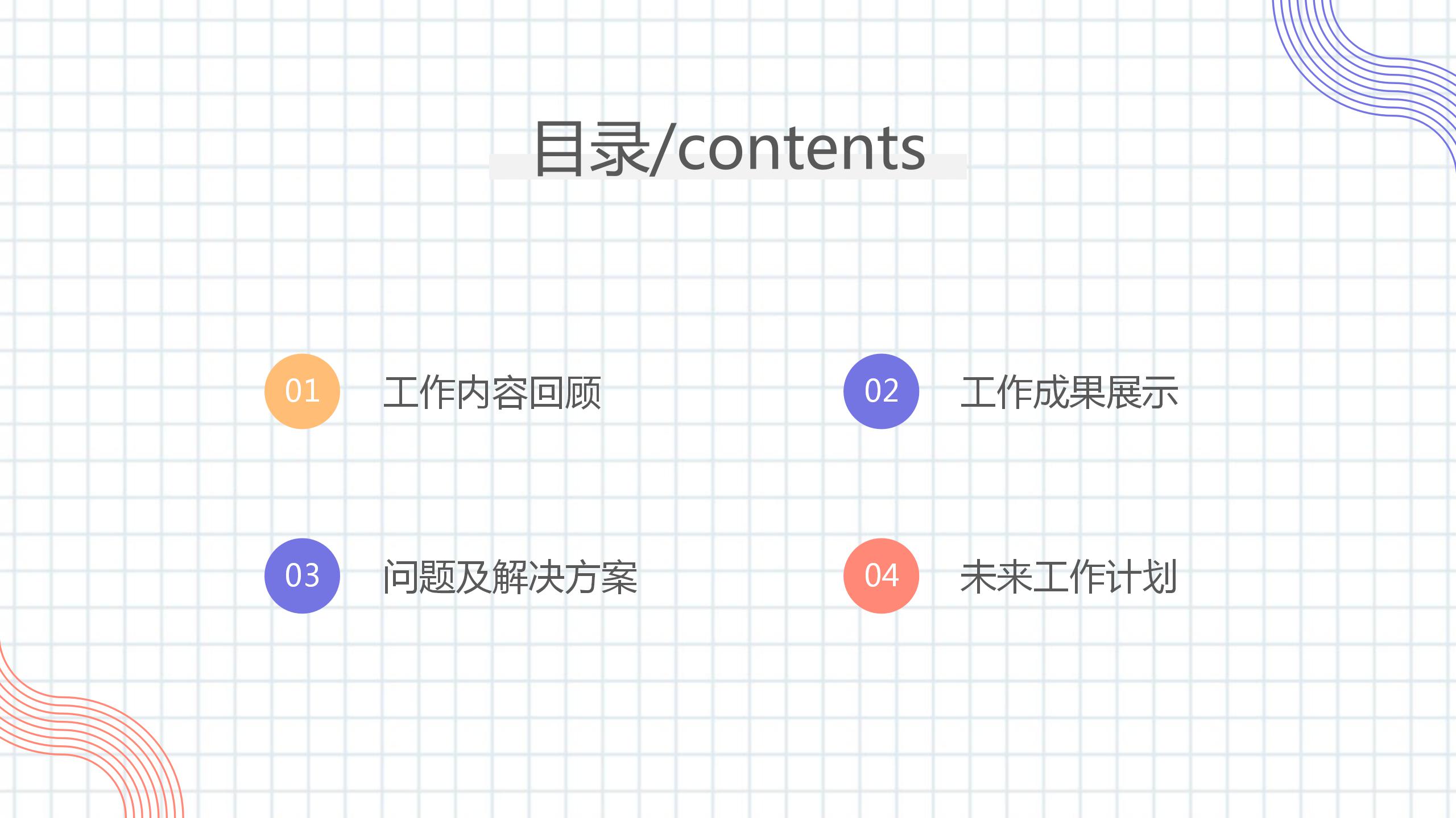 简约设计行业工作汇报ppt模板