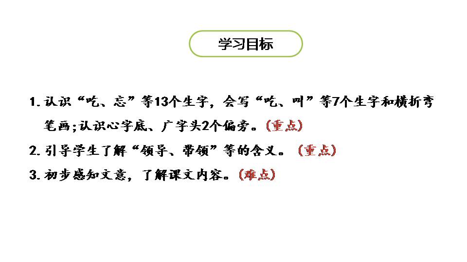 一年级下册吃水不忘挖井人ppt 