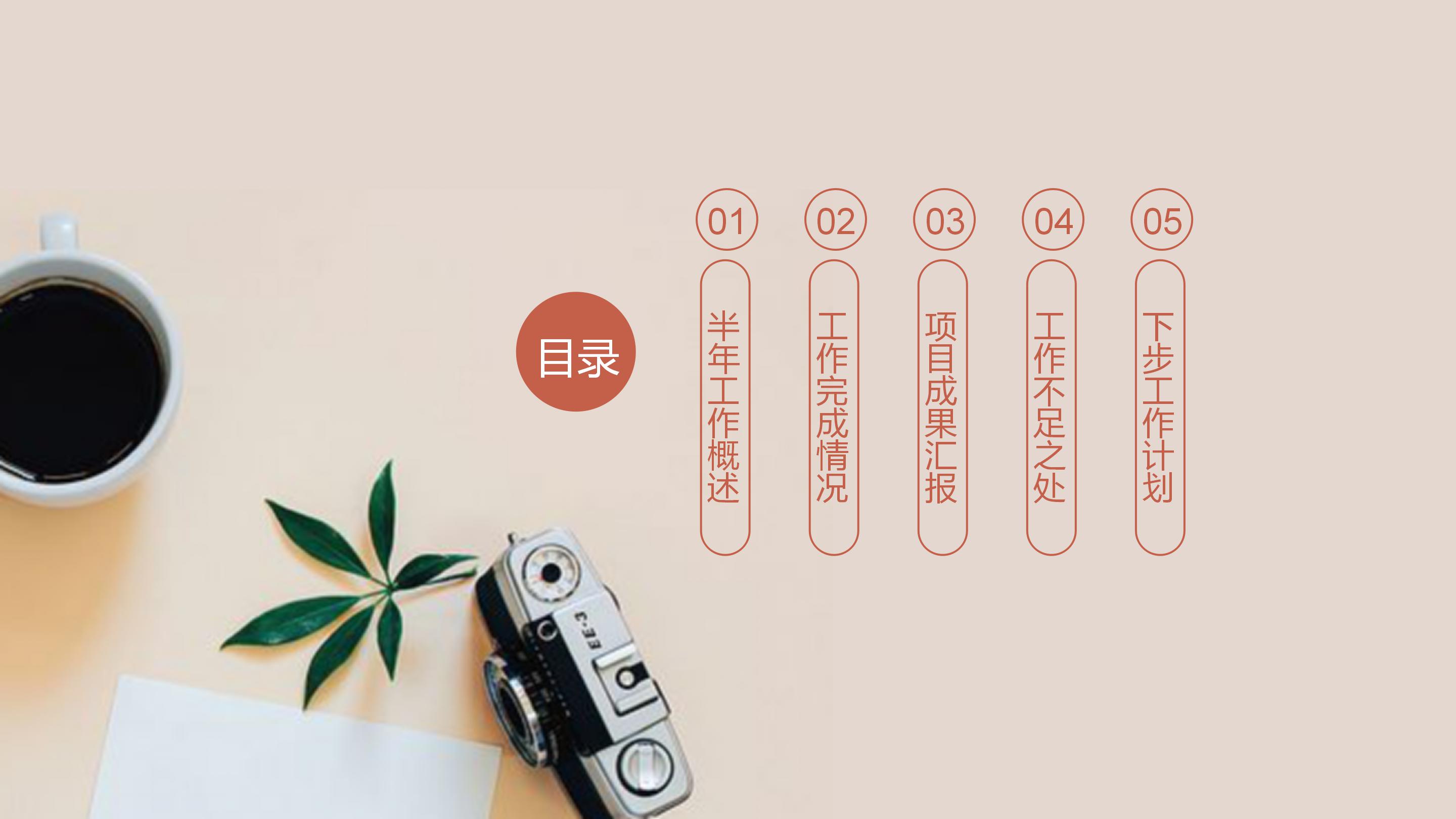 202x创意商务工作汇报PPT模板