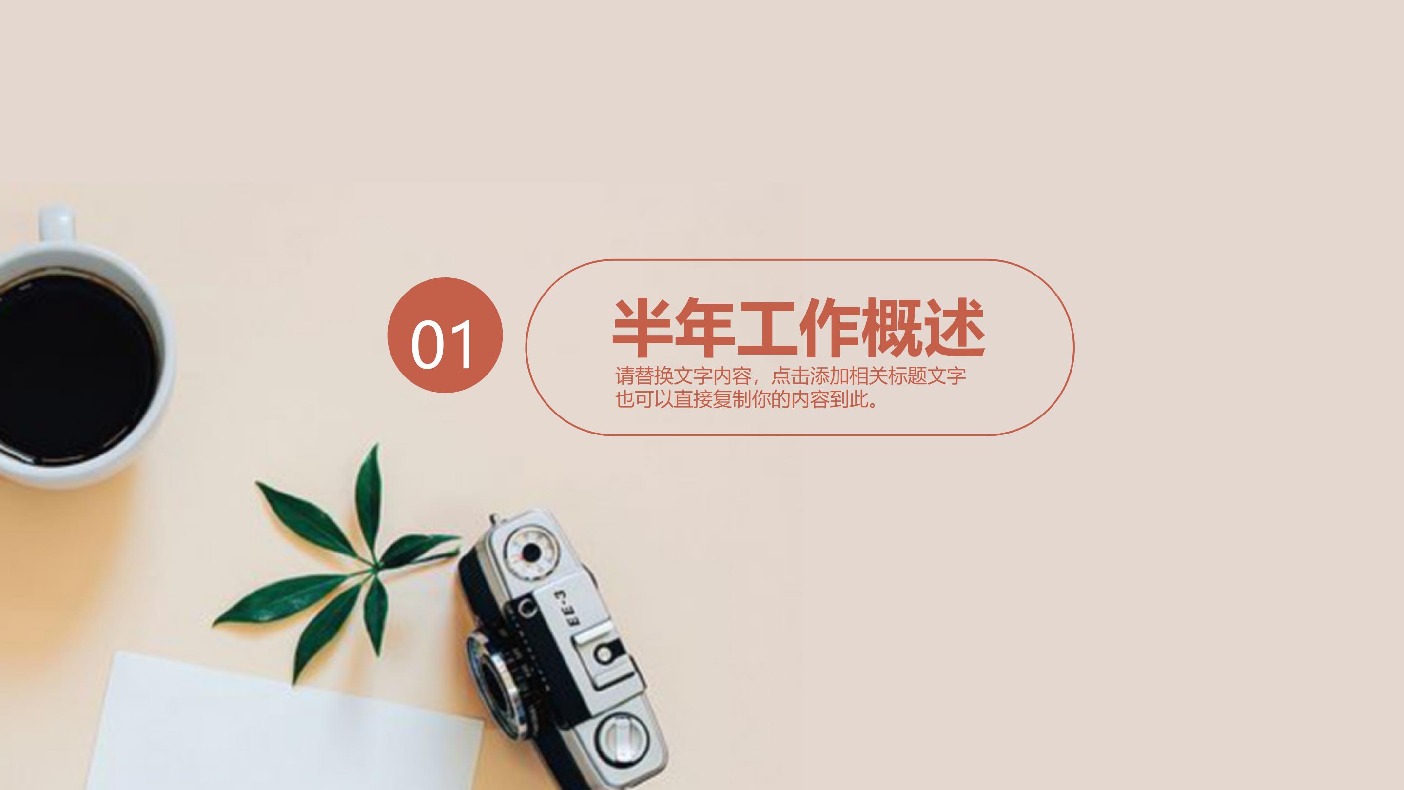 202x创意商务工作汇报PPT模板