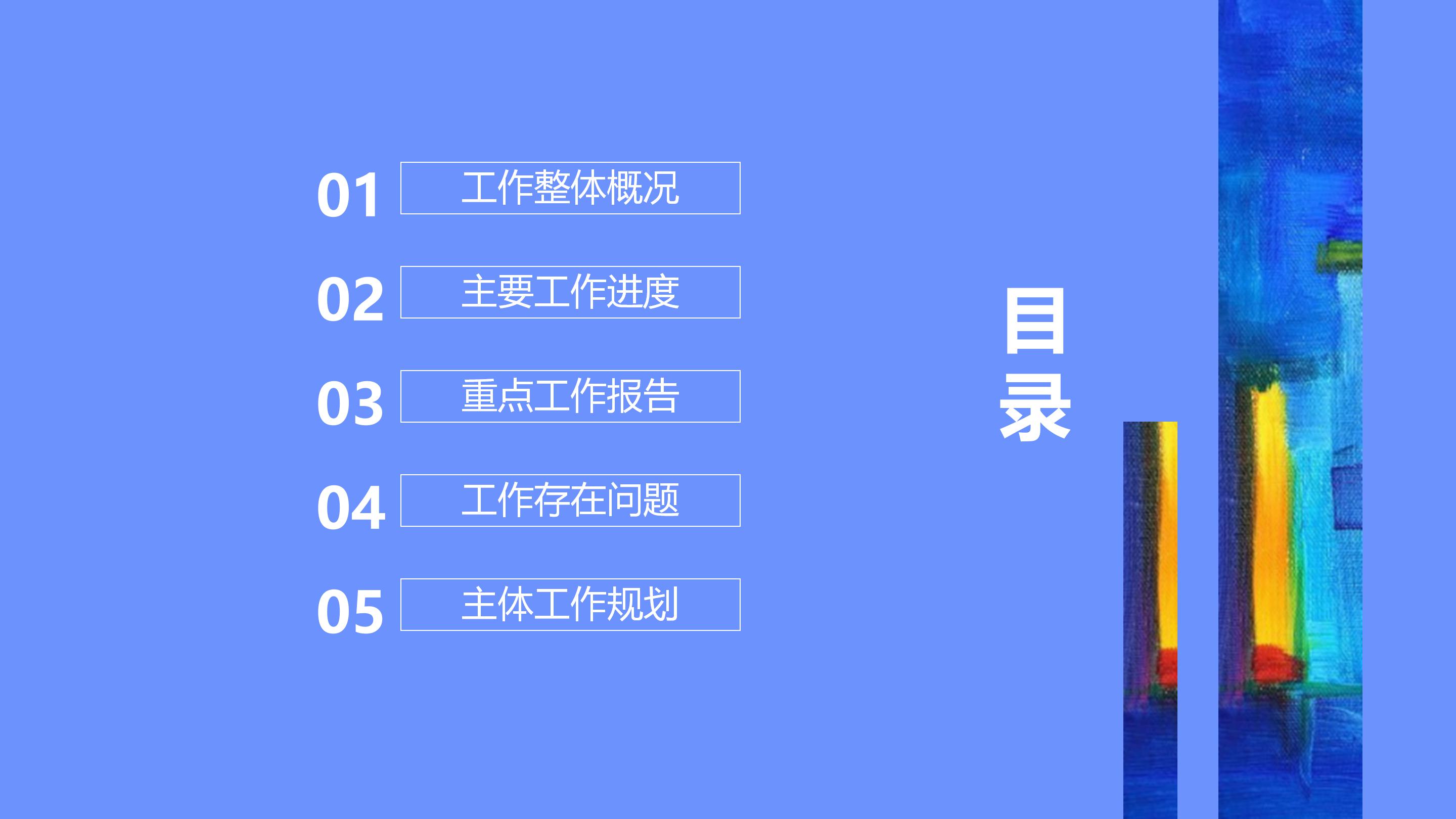 202x创意总结计划PPT模板