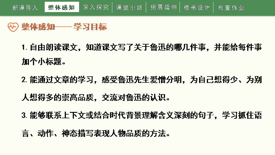 我的伯父鲁迅先生ppt课件