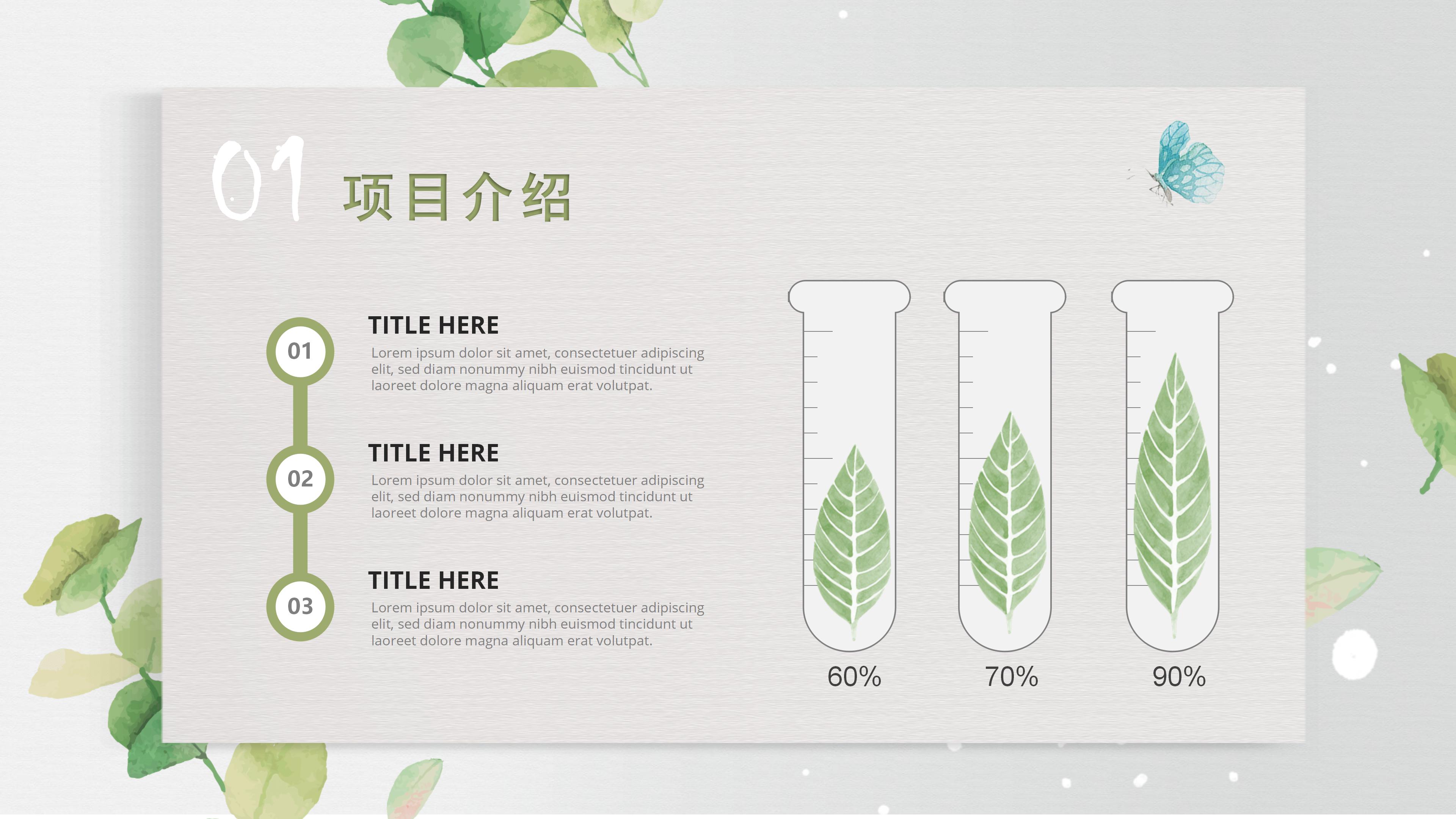 品管圈成果中期汇报ppt模板