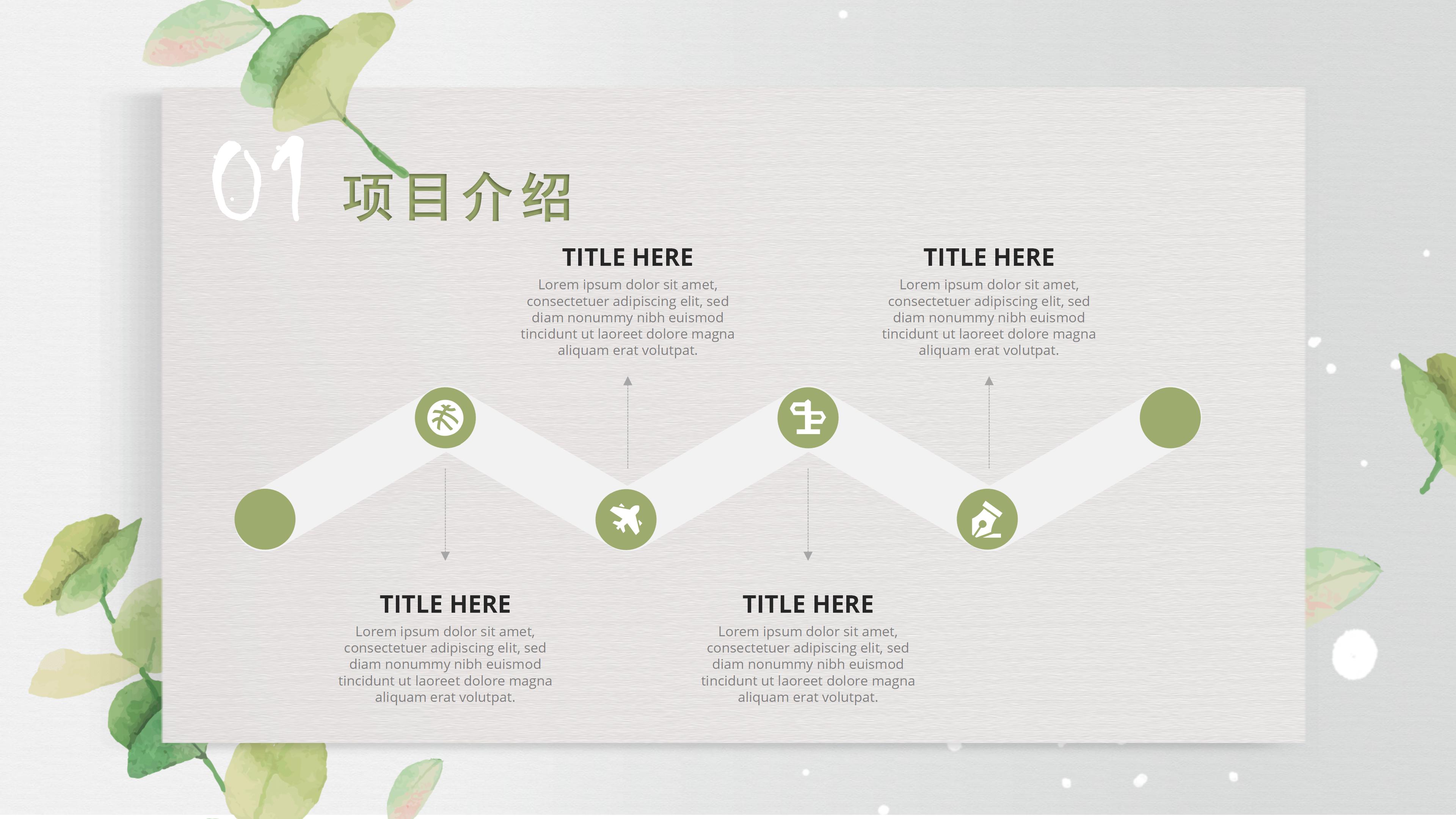 品管圈成果中期汇报ppt模板