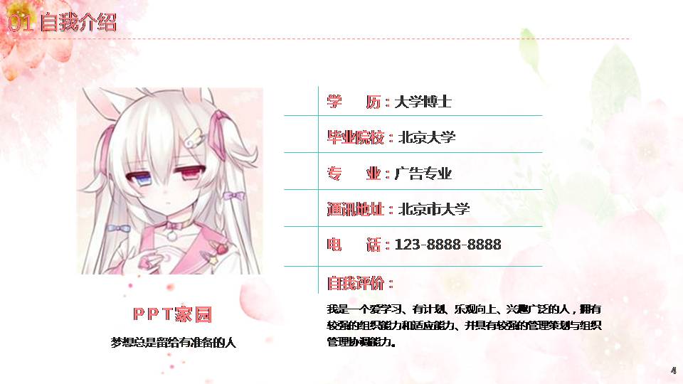 岗位竞聘述职ppt模板