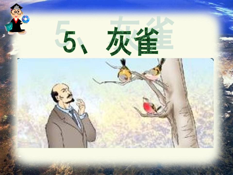 鲁教版灰雀课件ppt