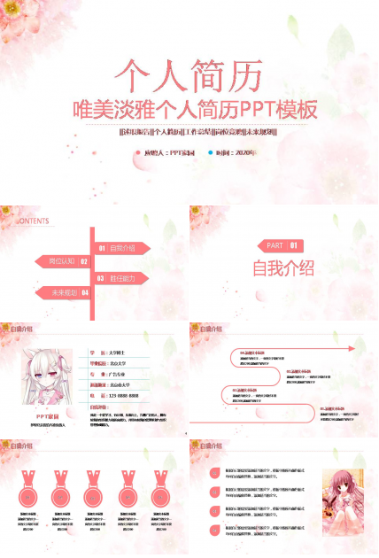 岗位竞聘述职ppt模板