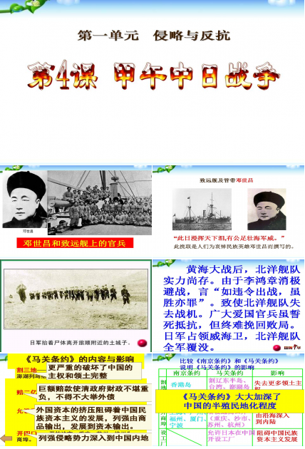 甲午中日战争ppt