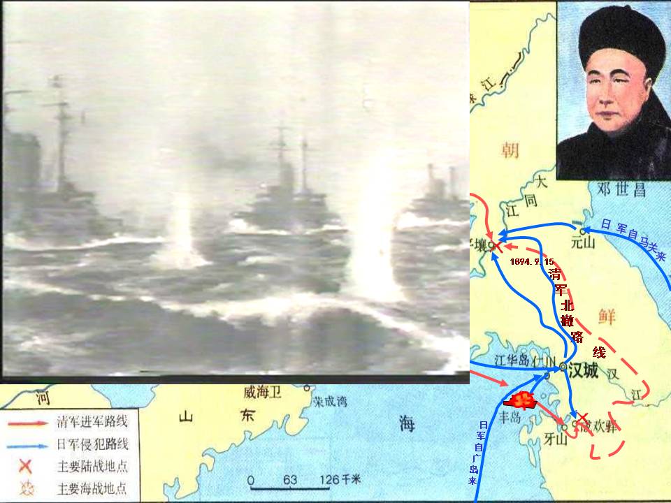 关于甲午中日战争的ppt模板