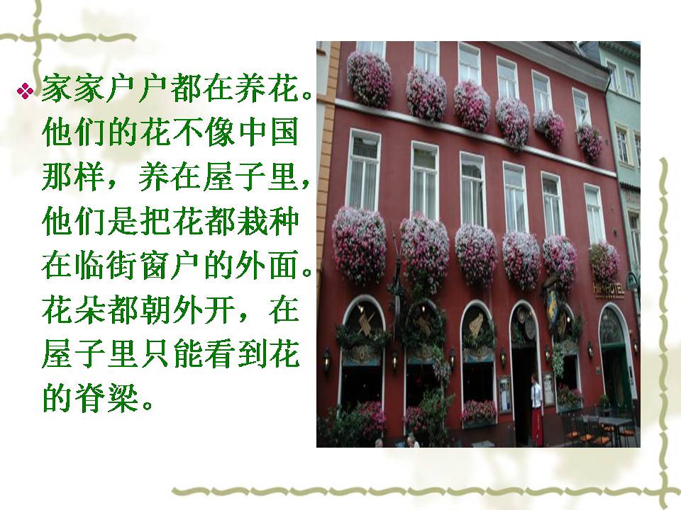 自己的花是让别人看的说课ppt模板
