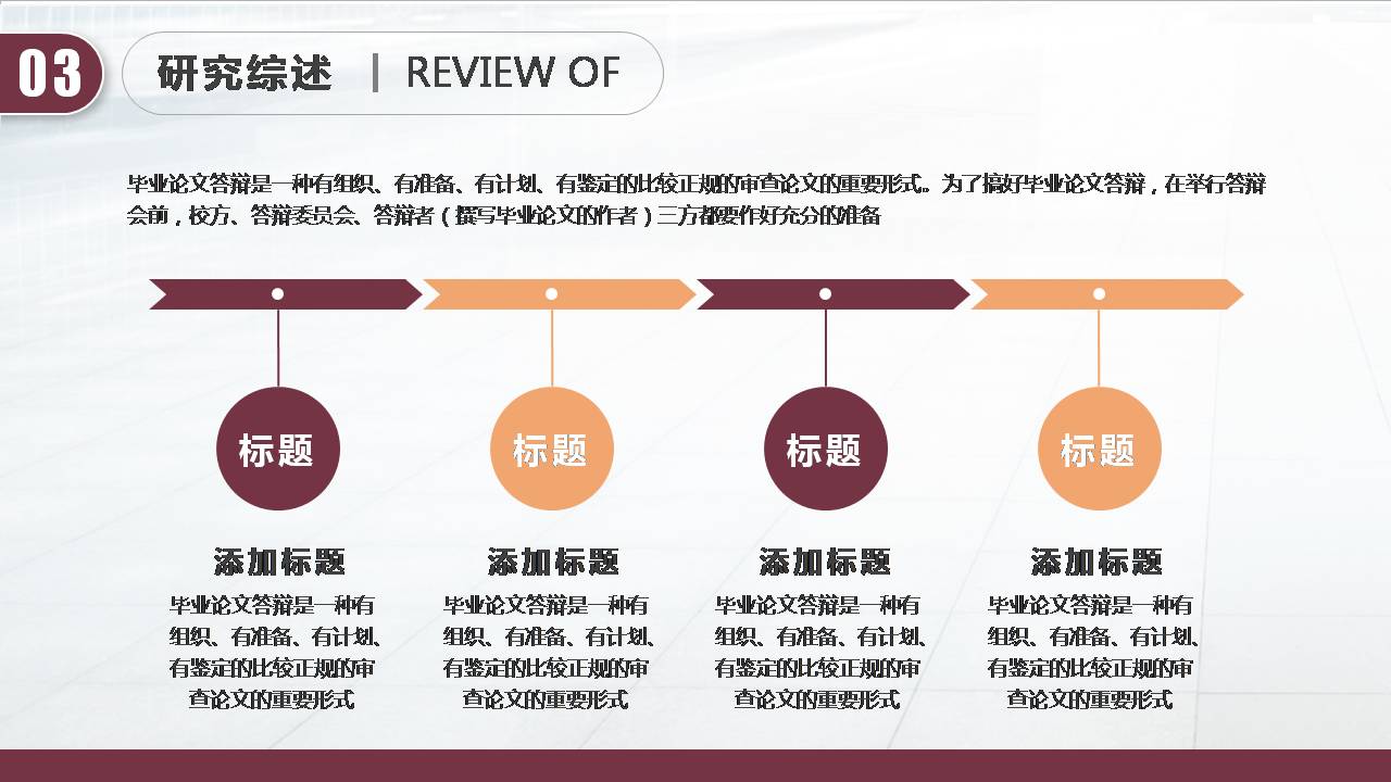 百度硕士毕业答辩ppt模板