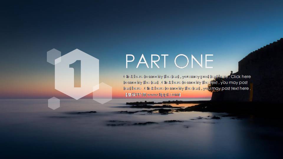 苹果风格商务ppt模板