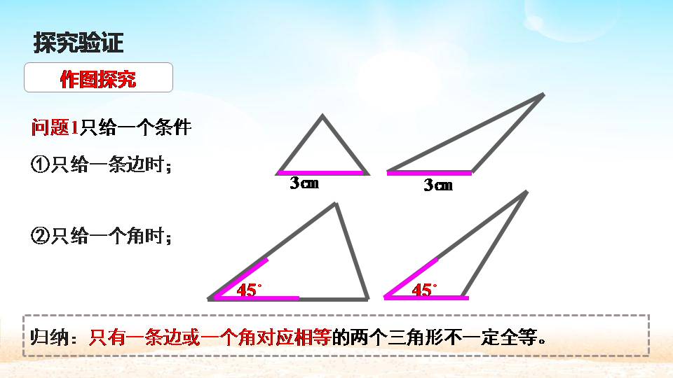 全等三角形判定ppt课件