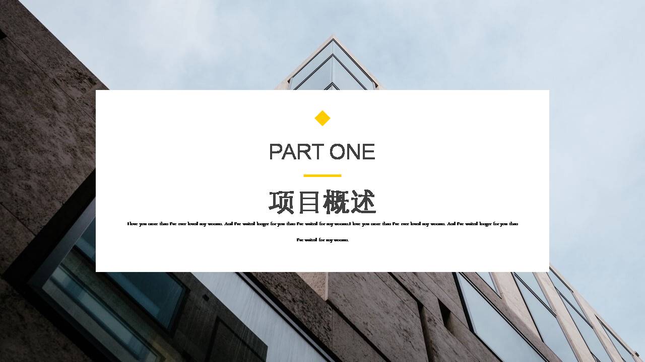 时尚商业计划书的模板ppt
