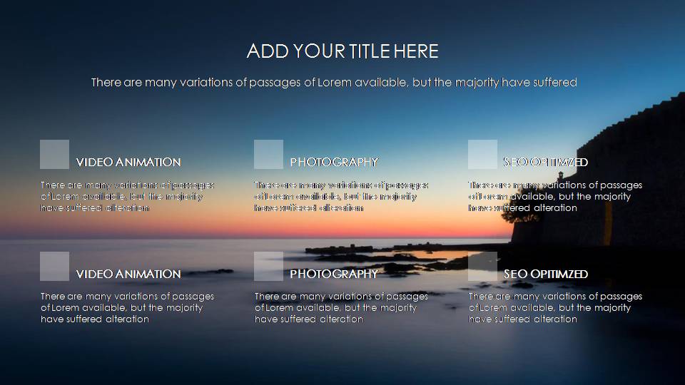 苹果风格商务ppt模板