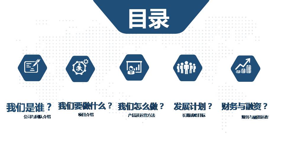 商业计划书模板ppt简约