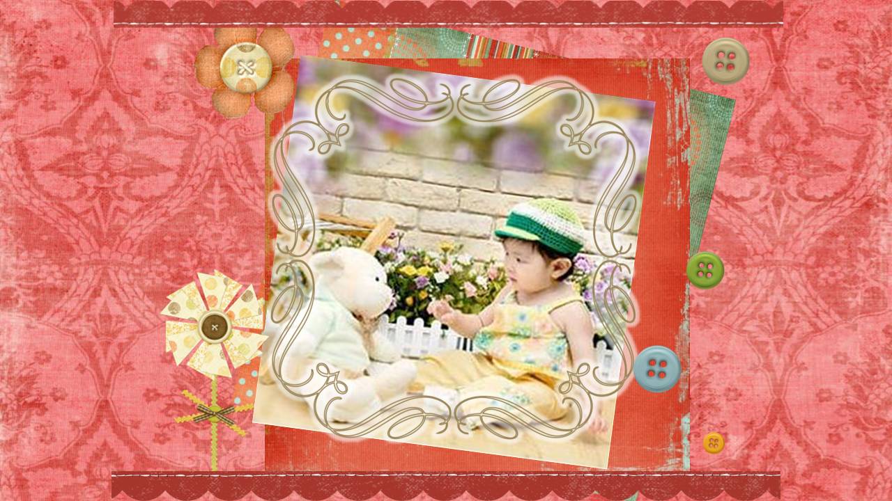 个人自我成长纪念册ppt模板