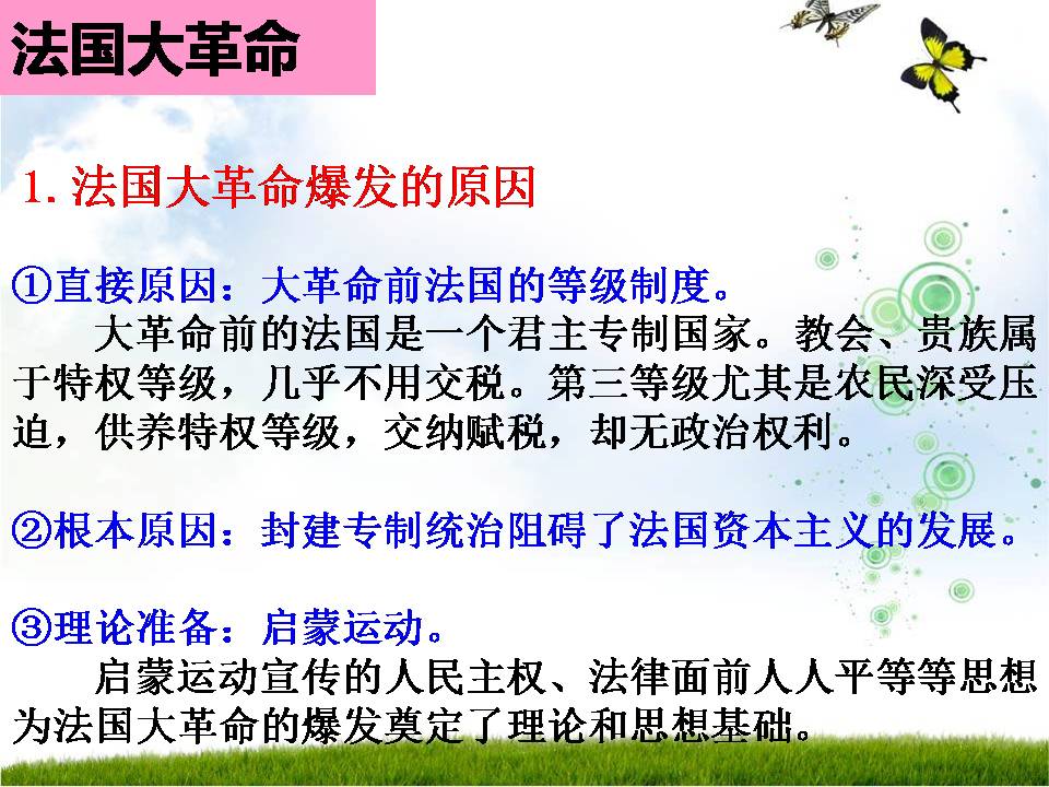 法国大革命和拿破仑帝国ppt课件