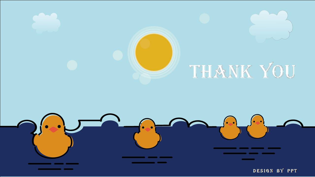 可爱小黄鸭ppt幼儿园课件