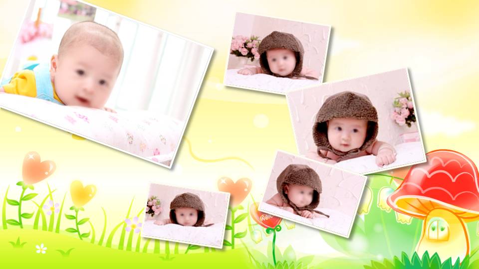 儿童庆生ppt模板