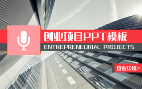创业项目ppt模板
