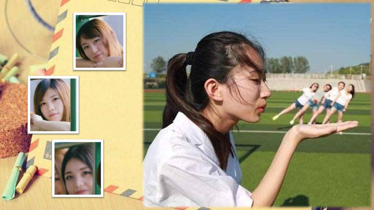 毕业相册ppt模板