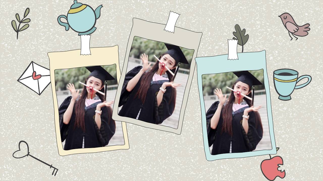 毕业相册ppt制作模板