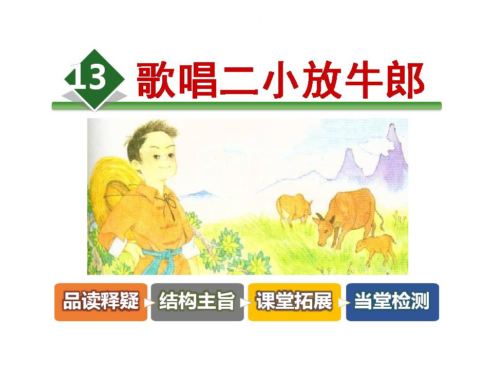 歌唱二小放牛郎音乐ppt课件
