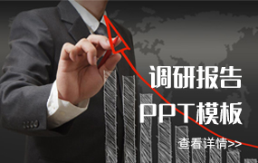 调研报告ppt模板