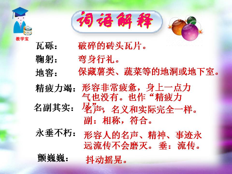 蜡烛ppt课件