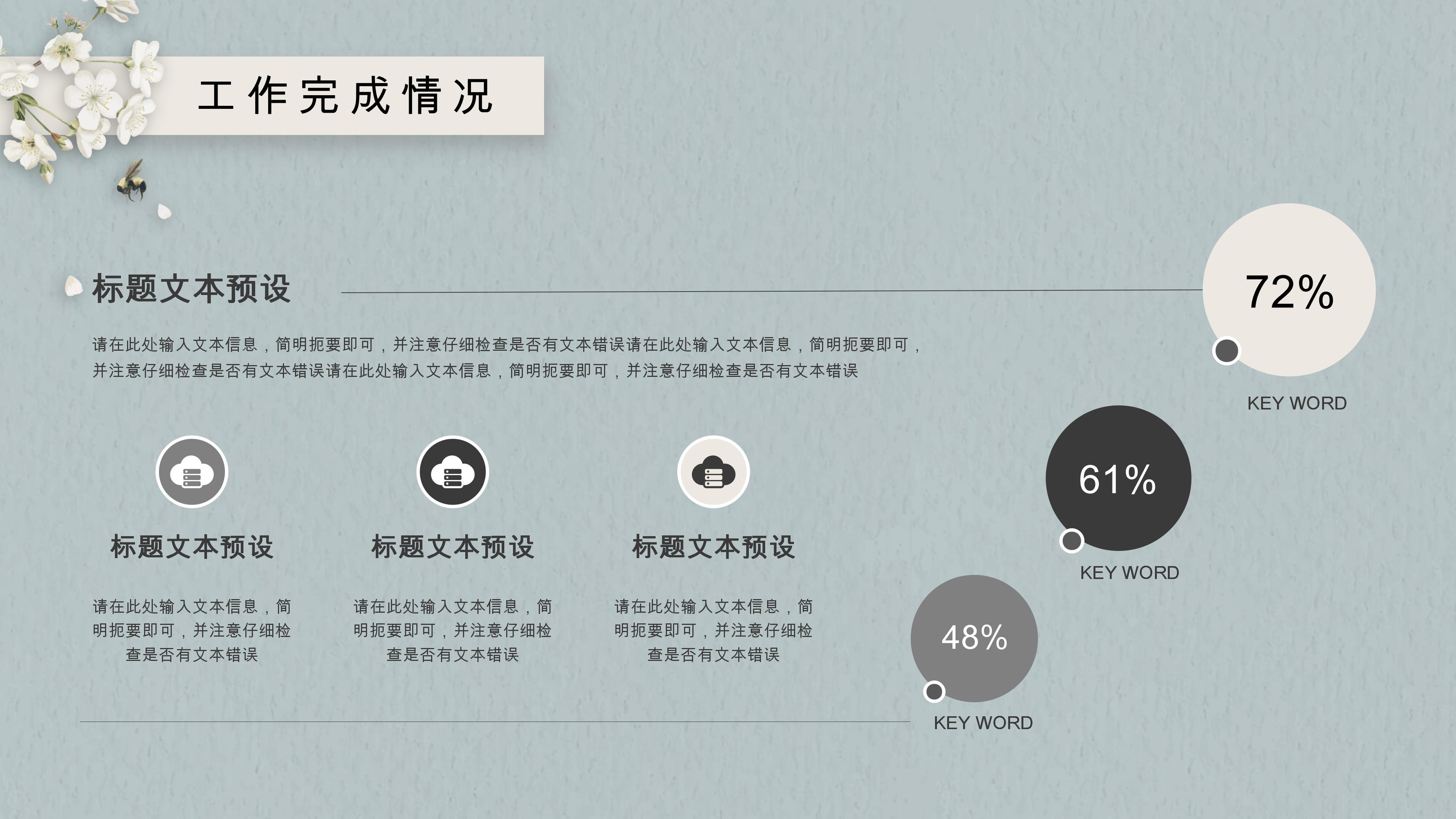 医院季度工作汇报ppt模板