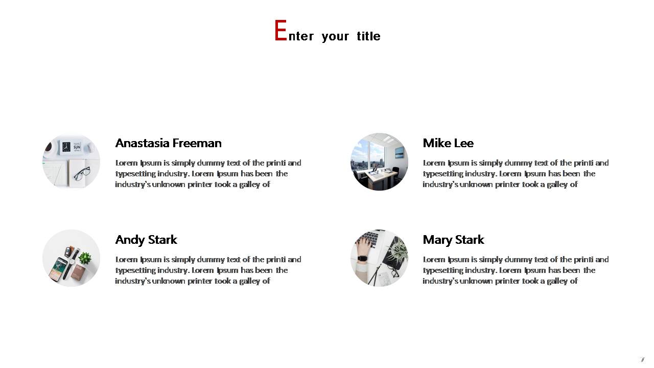 小清新工作计划ppt模板