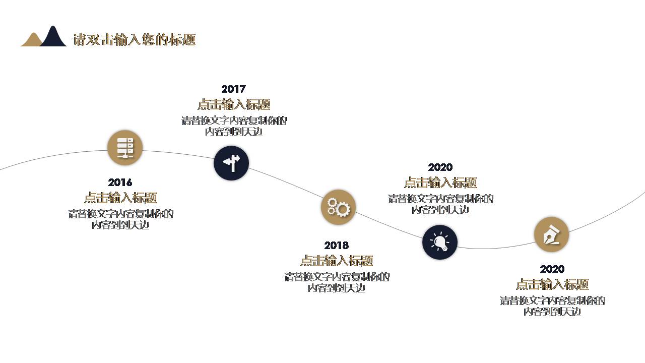 年中总结商业计划书ppt模板