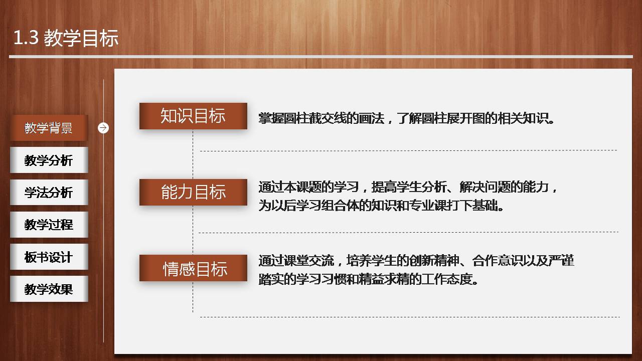 教师说课演讲ppt模板