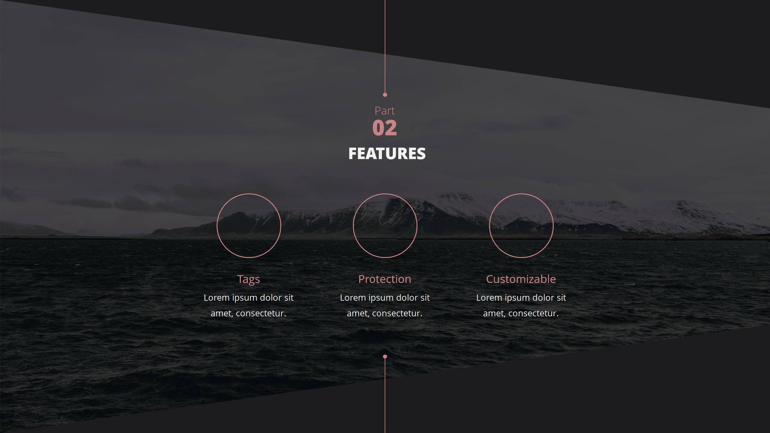 黑色高大上商务通用ppt模板