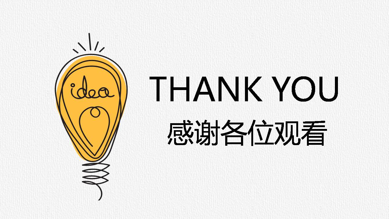 手绘灯泡公开说课ppt模板