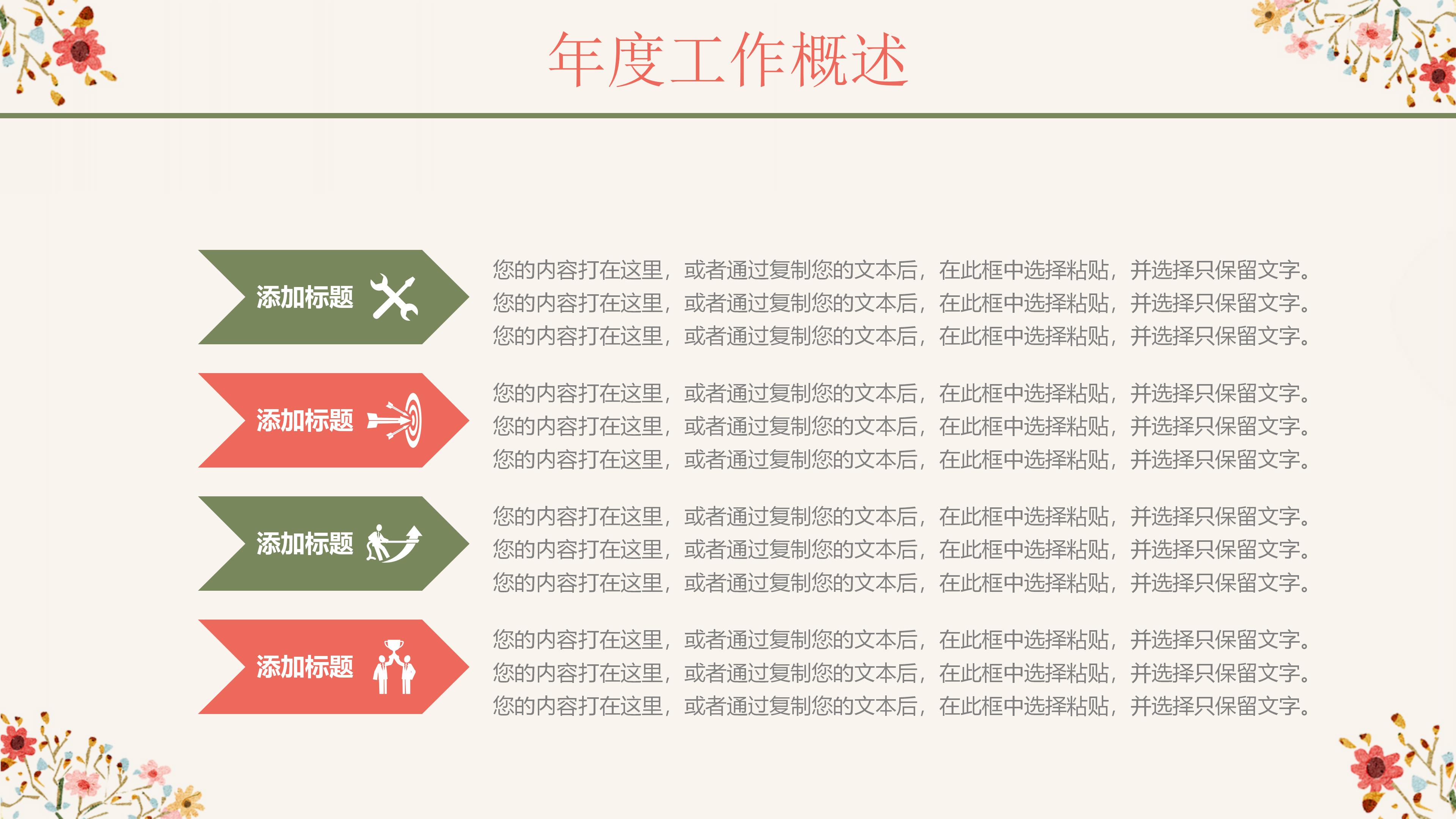 创意设计可爱ppt模板