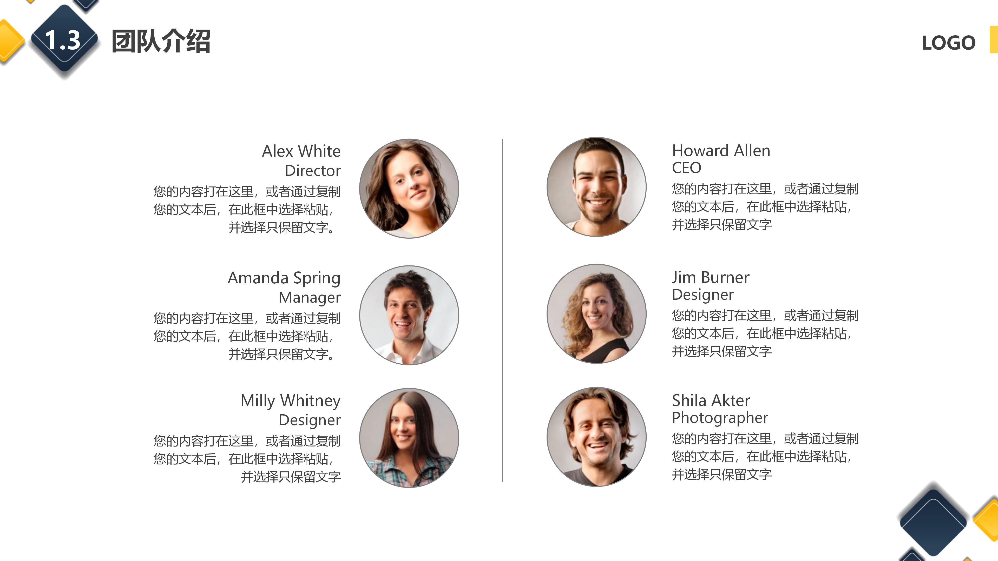 化妆品创业项目介绍ppt模板