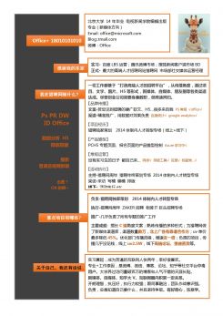 新媒体运营经理简历模板