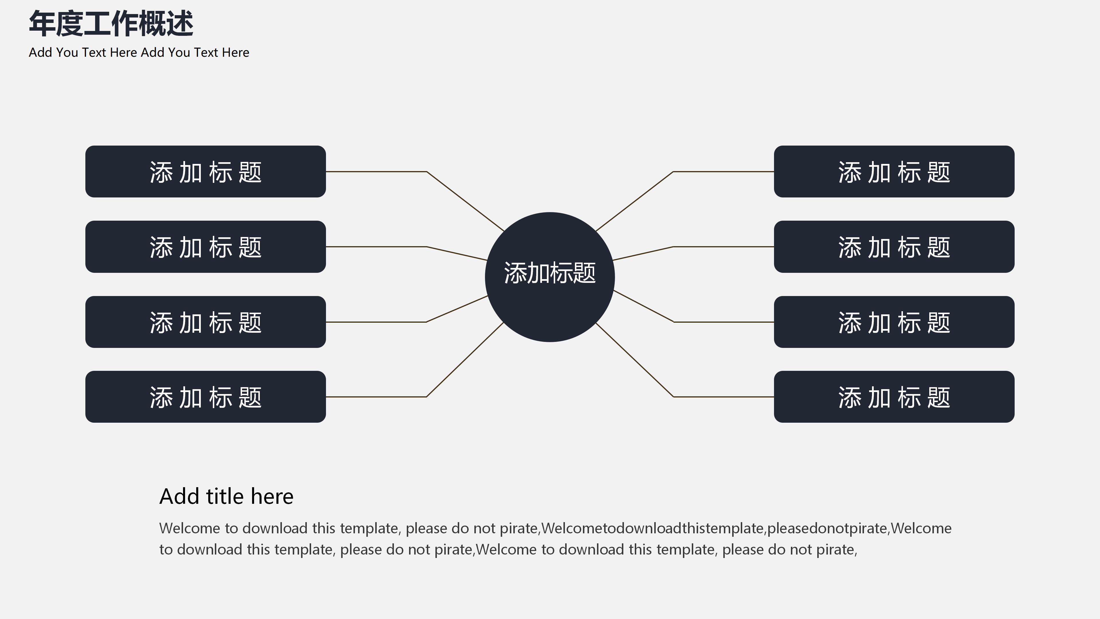 英文面试展示ppt模板