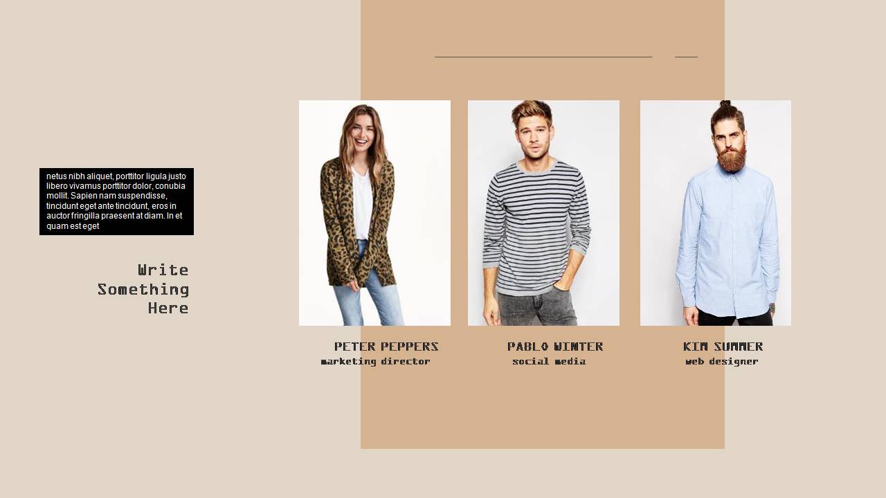 超好看的杂志风ppt背景图片模板