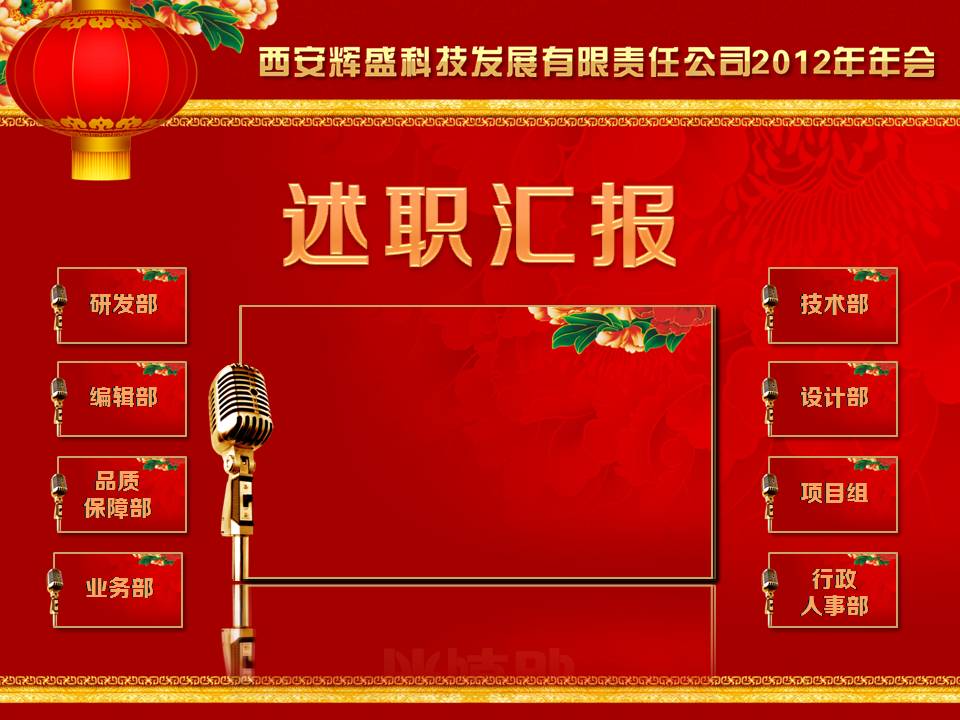 企业表彰年会ppt方案