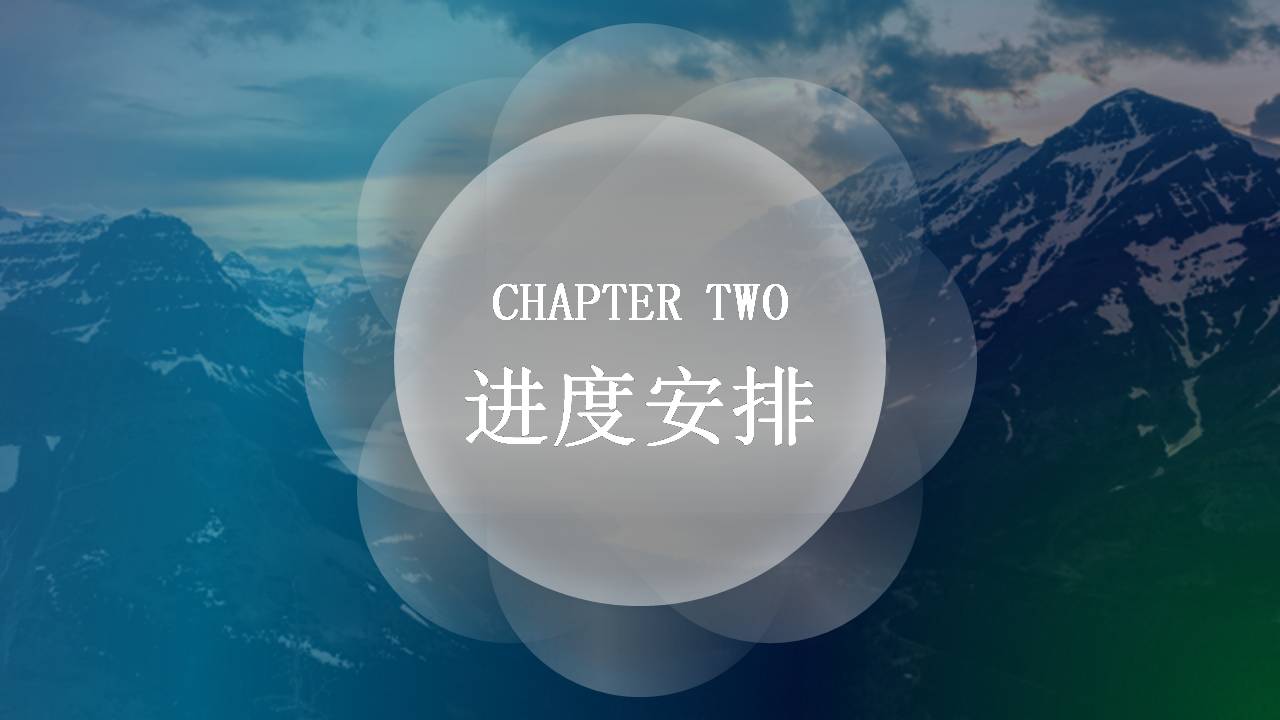 项目立项商务pt模板