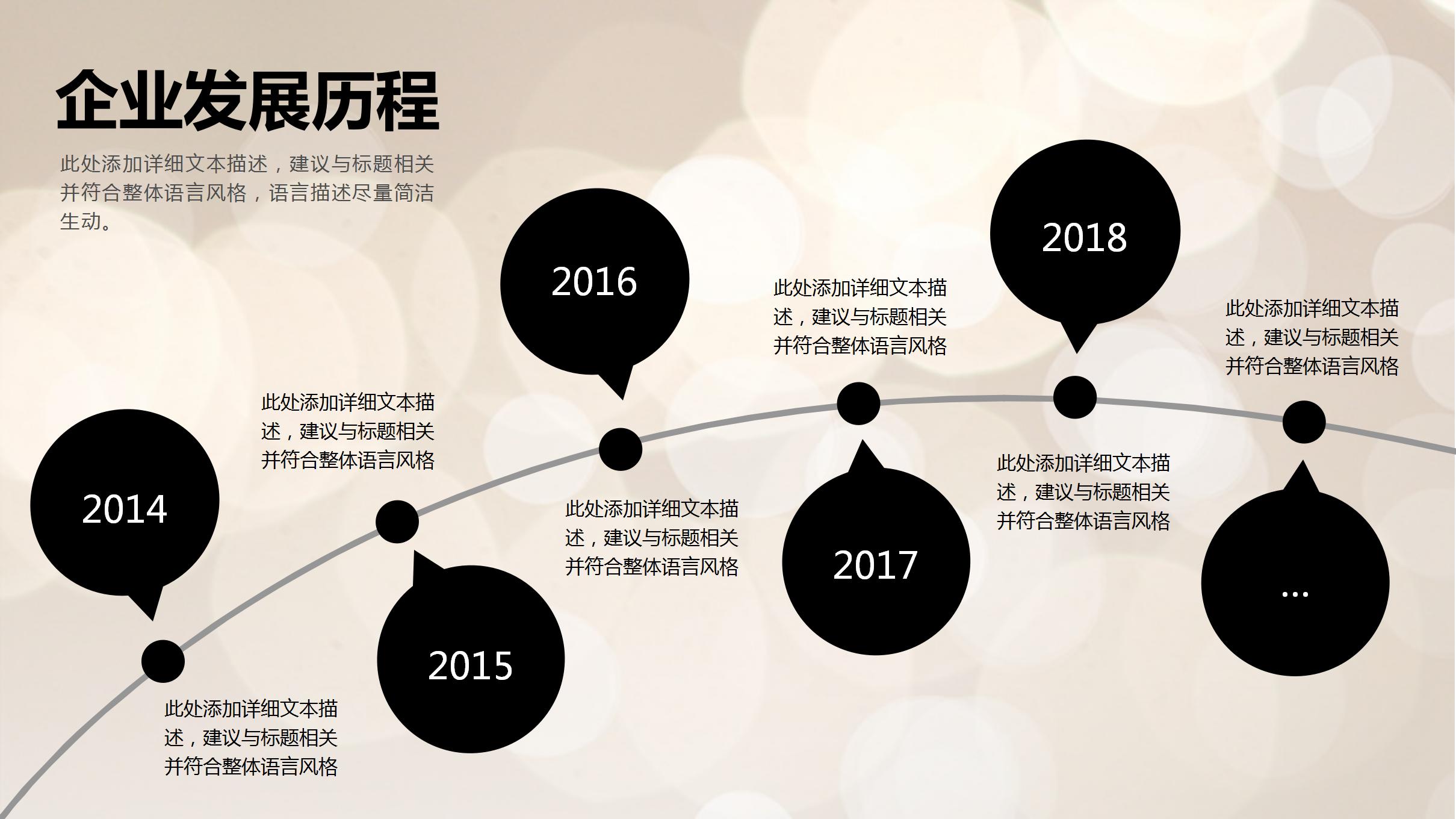 金色商务风年终工作总结汇报ppt模板