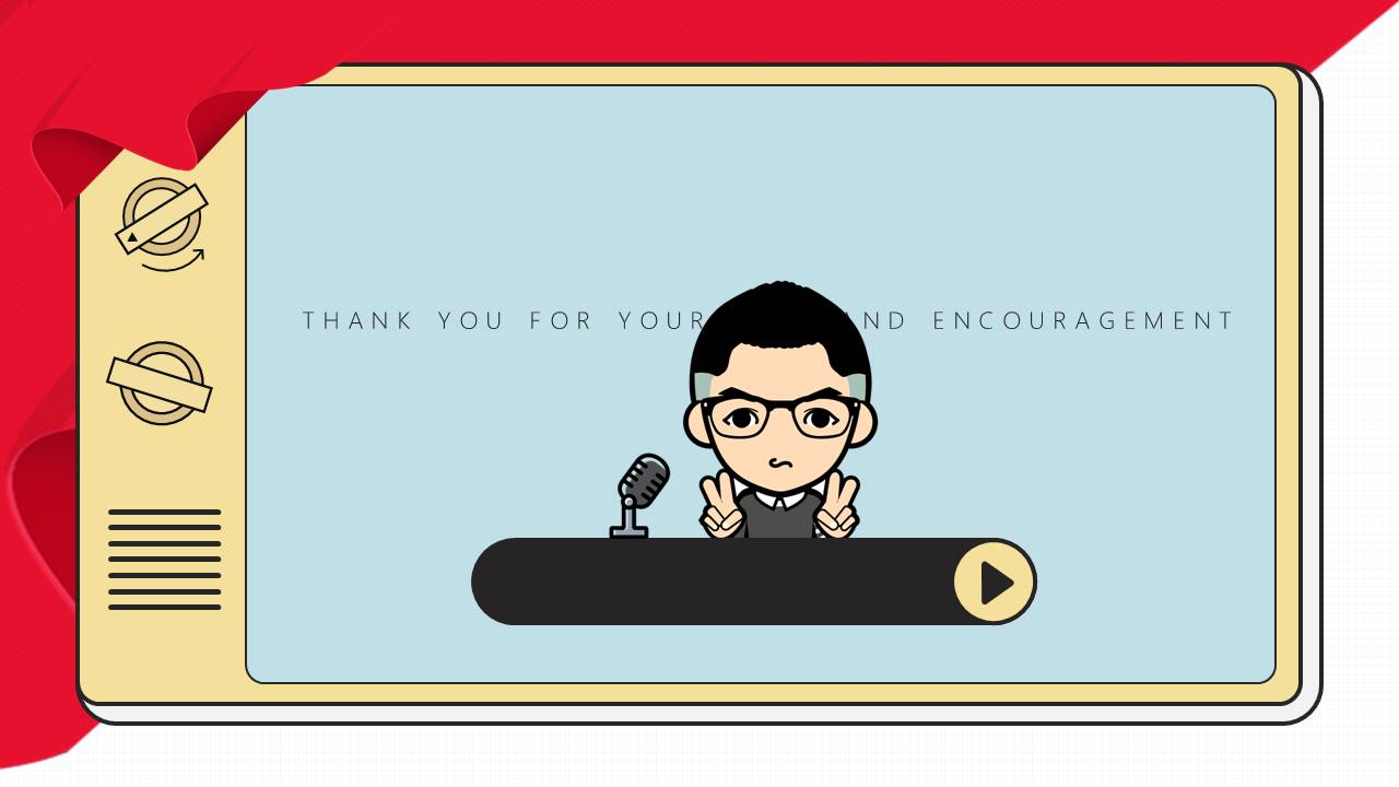 展示设计个人总结ppt模板