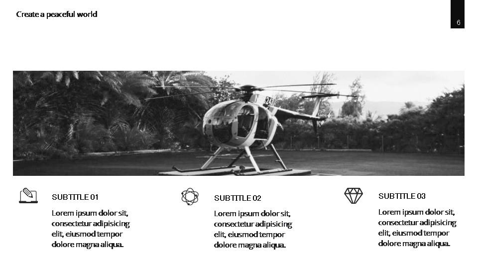 黑白色拼接设计展示方案ppt模板