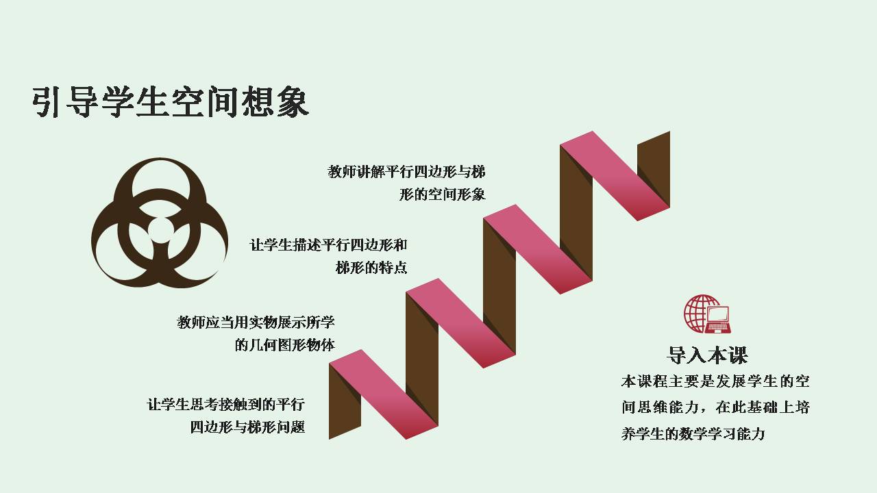 四年级数学平行四边形和梯形ppt模板