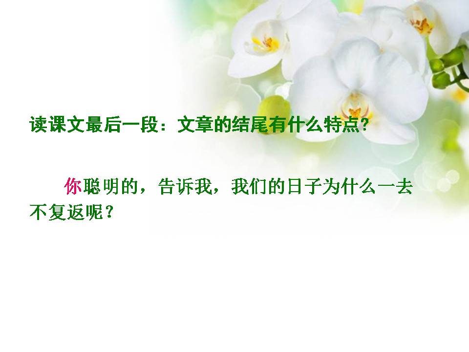 匆匆语文课件ppt模板