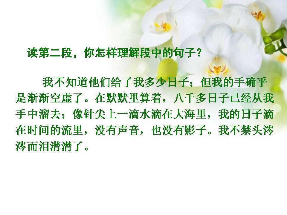 匆匆语文课件ppt模板